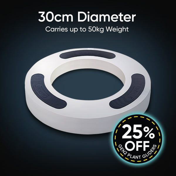 Plant Glider | 30cm (50kg) | Off-White