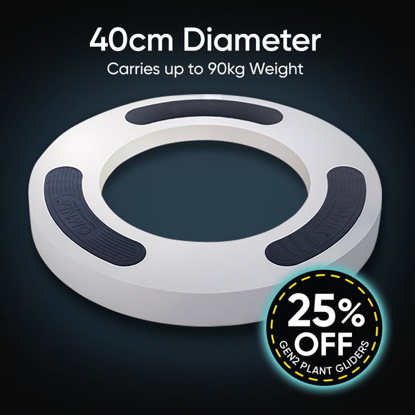 Plant Glider | 40cm (90kg) | Off-White