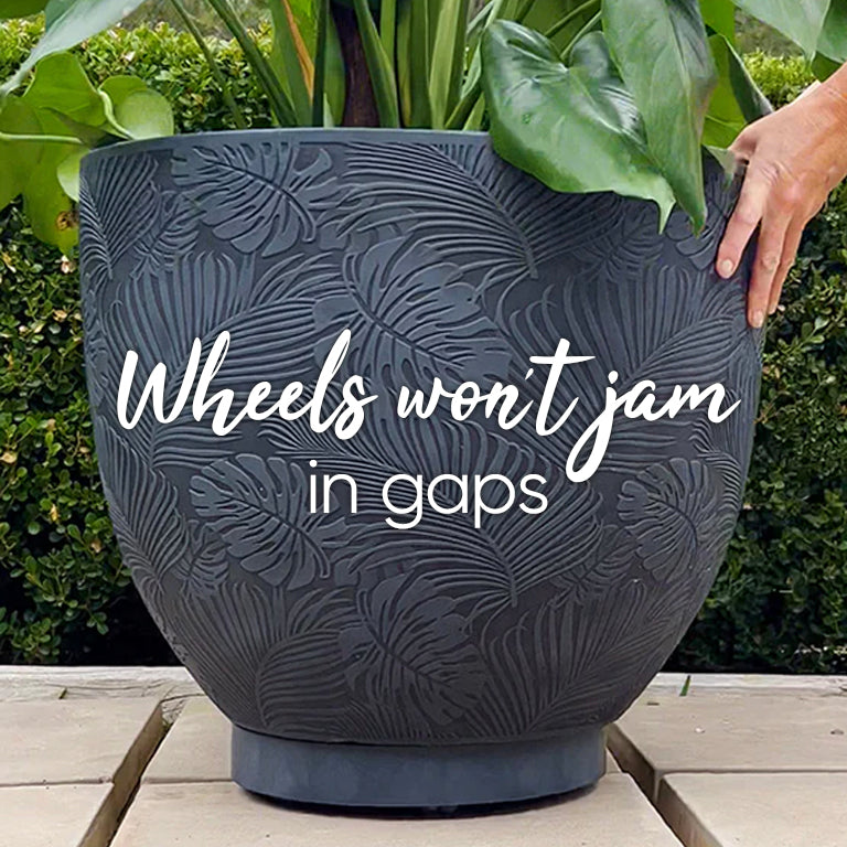 large planter pots with wheels The Original Plant Glider | 30cm (50kg)