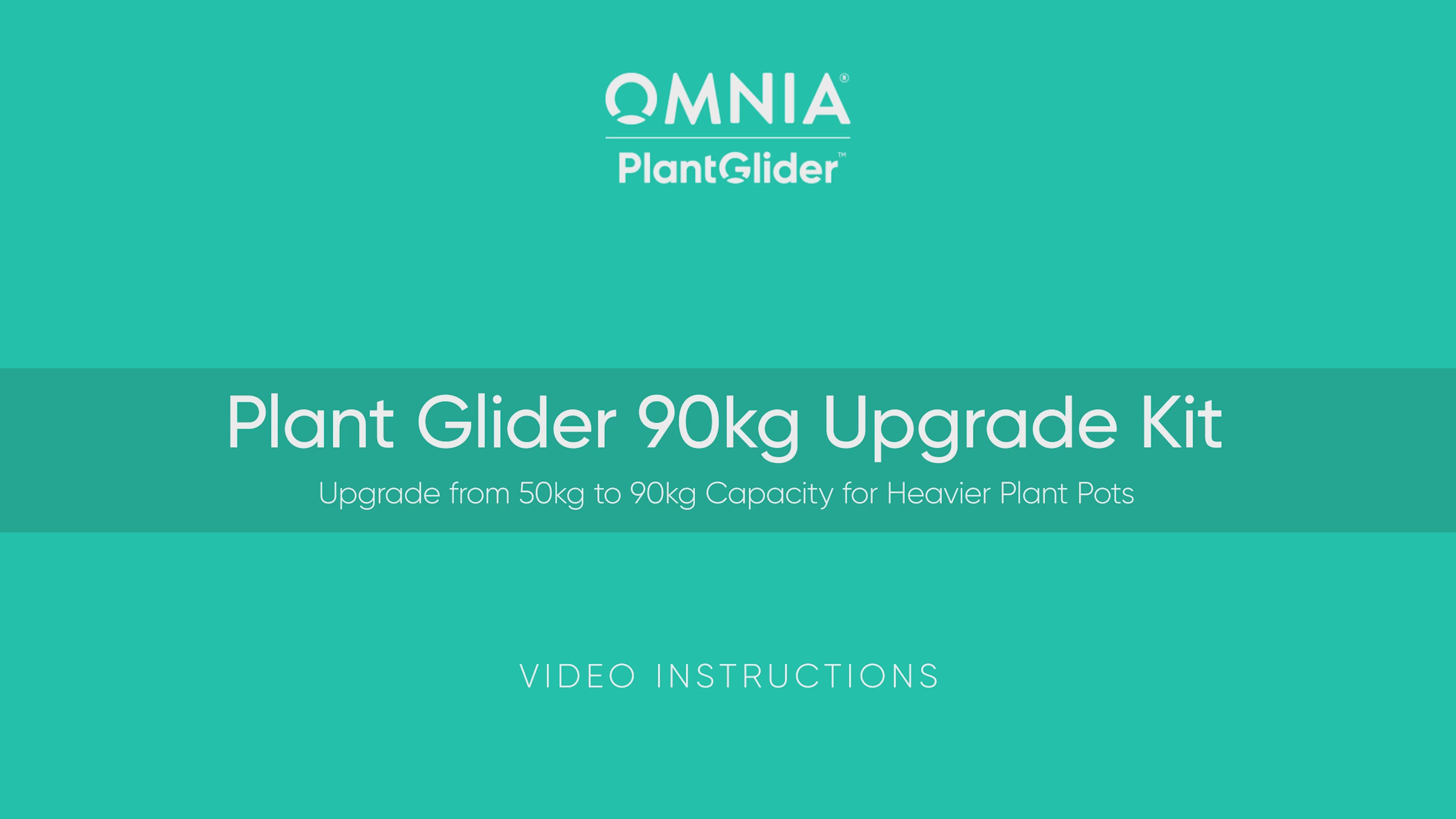 Plant Glider Conversion Kit | Upgrade to 90kg